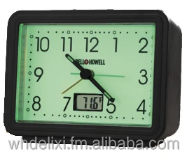 
grow in dark desk clock ,LCD Clock 