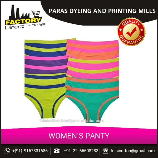 Quick dispatch Hot Sale womens Sexy Lace Underwear inner wear Cotton Panties from india for exports Size S M L