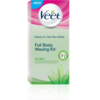 Восковые полоски Veet для сухой кожи полный набор восковых полосок