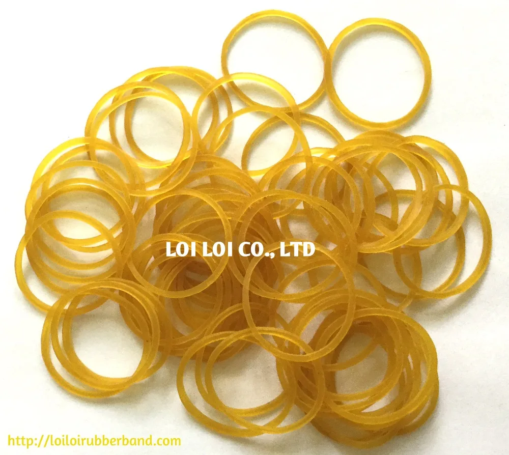 LL-2112 Rubber Elastic Band Ring food grade Natural Rubber bands For General use - Custom shape rubber band for wire