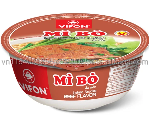 
WHOLESALE VIFON INSTANT NOODLES BEEF FLAVOR 75 GR 