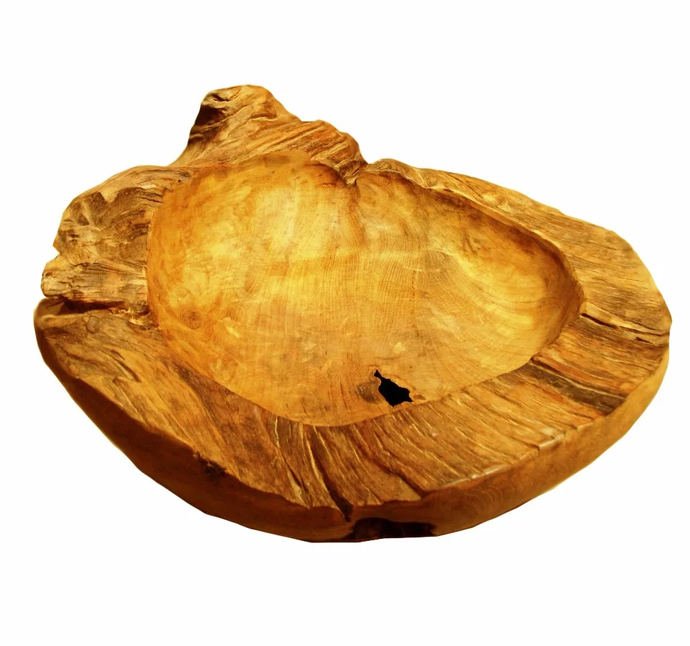 TEAK ROOT BOWL