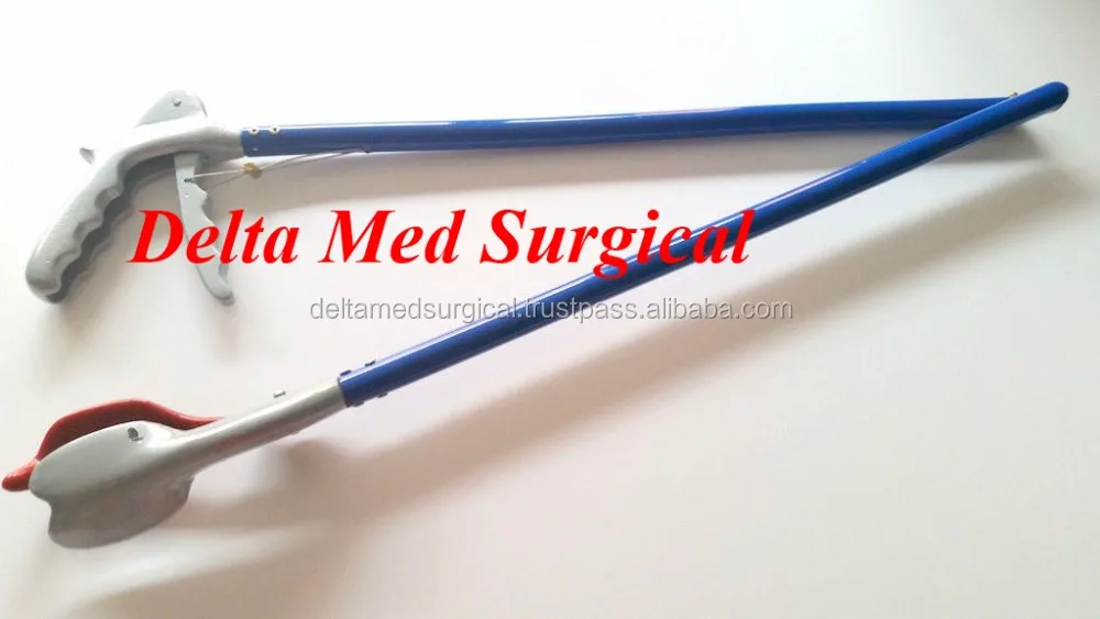 Professional Snake Catcher Stick - Blue and silver From Delta Med Surgical