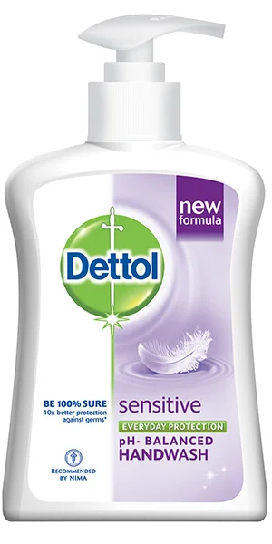 DETTOL LIQUID HAND WASH 200ML ORIGNAL SKIN CARE SENSITIVE