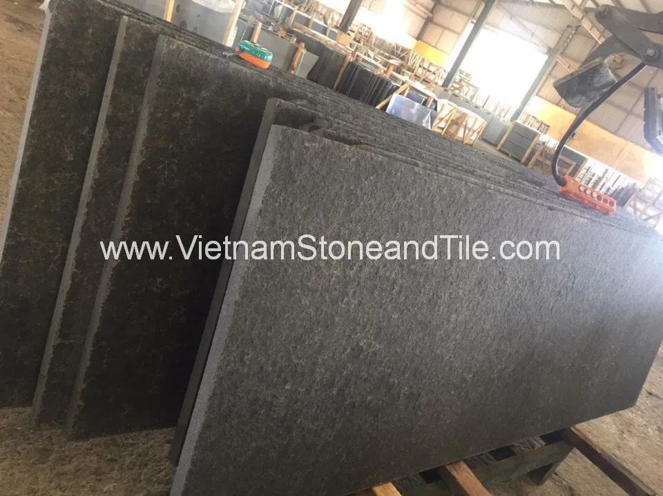 Vietnam Black Basalt slabs