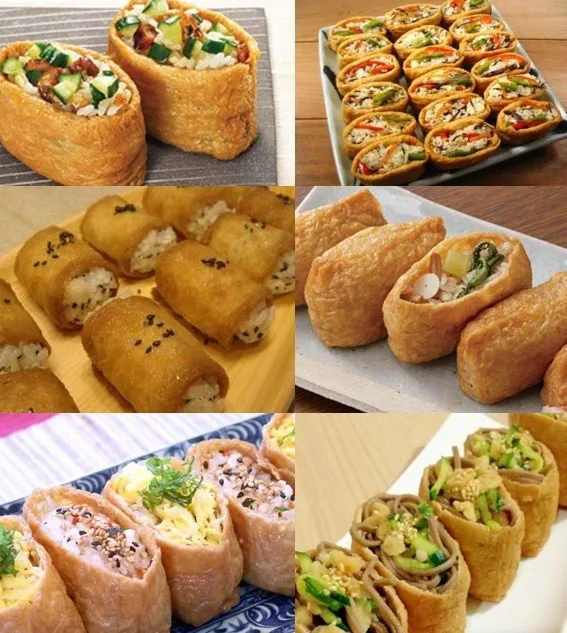 
easy to cook and Delicious sweet tofu pocket Fried bean curd for Sushi Made in Japan 