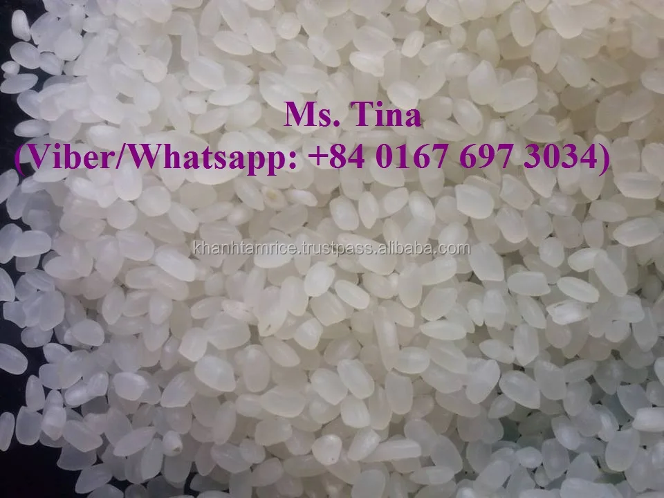 Wholesale Premium Quality Short-Grain Rice White Color Japonica Rice Vietnam Best Supplier