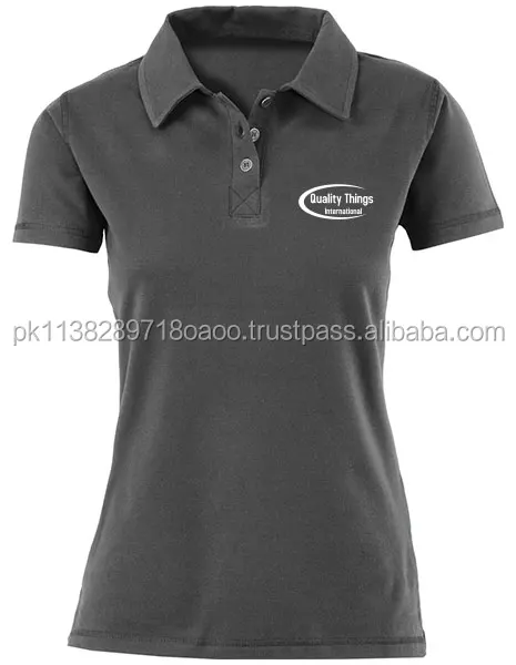 High Quality 100 Polyester Women S Activewear POLO Shirt Long Sleeve Zip up Golf Shirts Polo Shirt Clothing Casual Plain