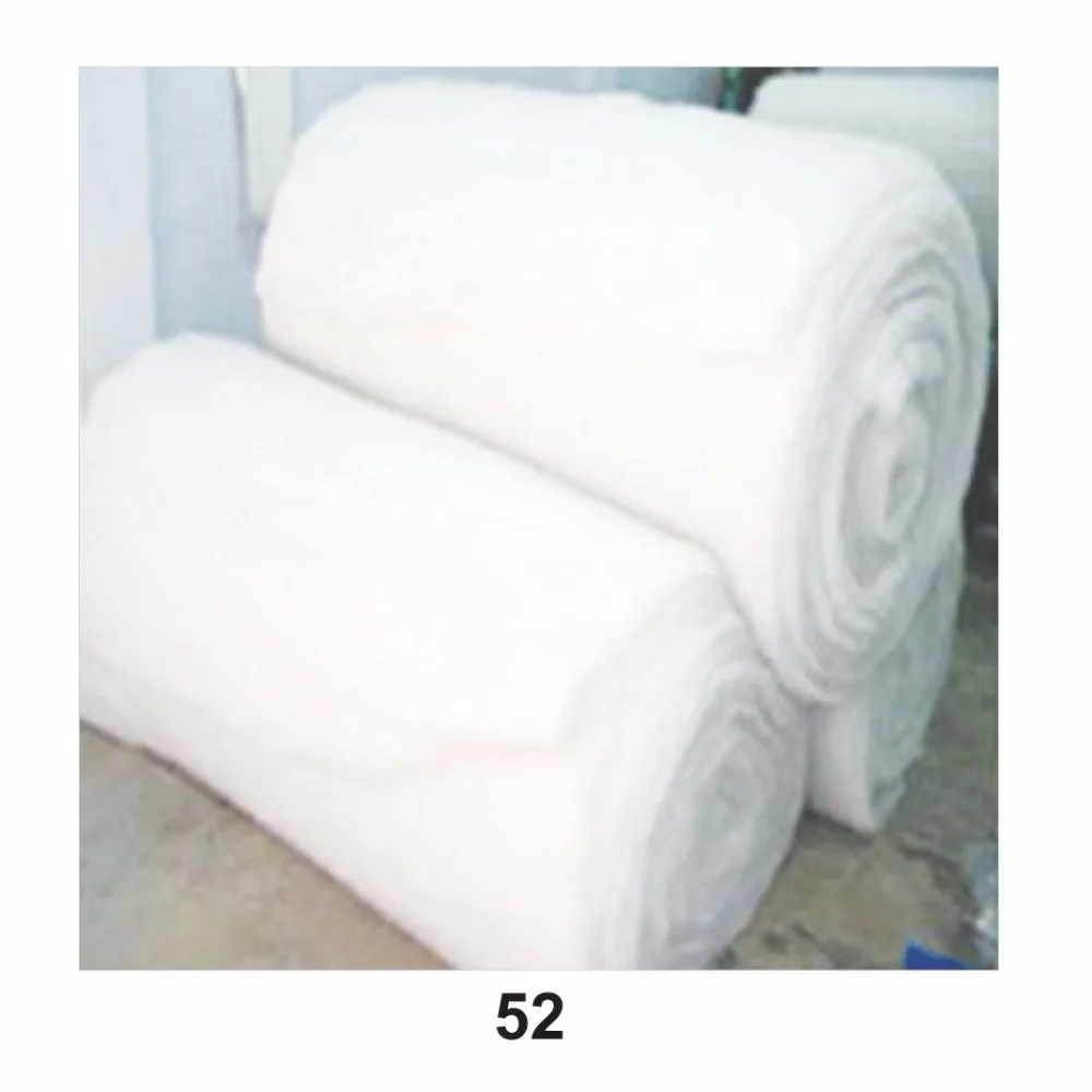Grade Virgin Thermobonded 0.9d Polyester Wadding Hollow Style Flame Retardant Siliconized Staple 15d Concrete Filling Material