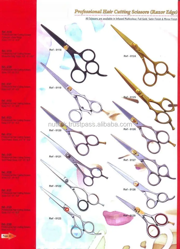 Barber TRI Dimension ergo scissor | Beauty Haircut Barber Scissors