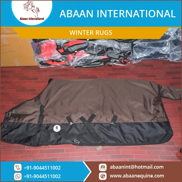 Extensive Collection of 600D Horse Winter Rug in Different Colors & Sizes