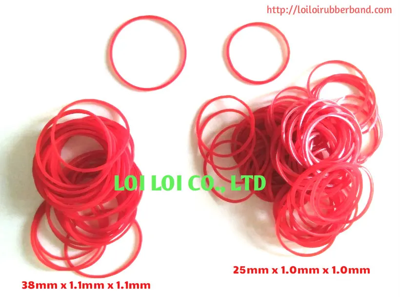
Red thin rubber band - BEST Seller for Indonesia & Malaysia market 