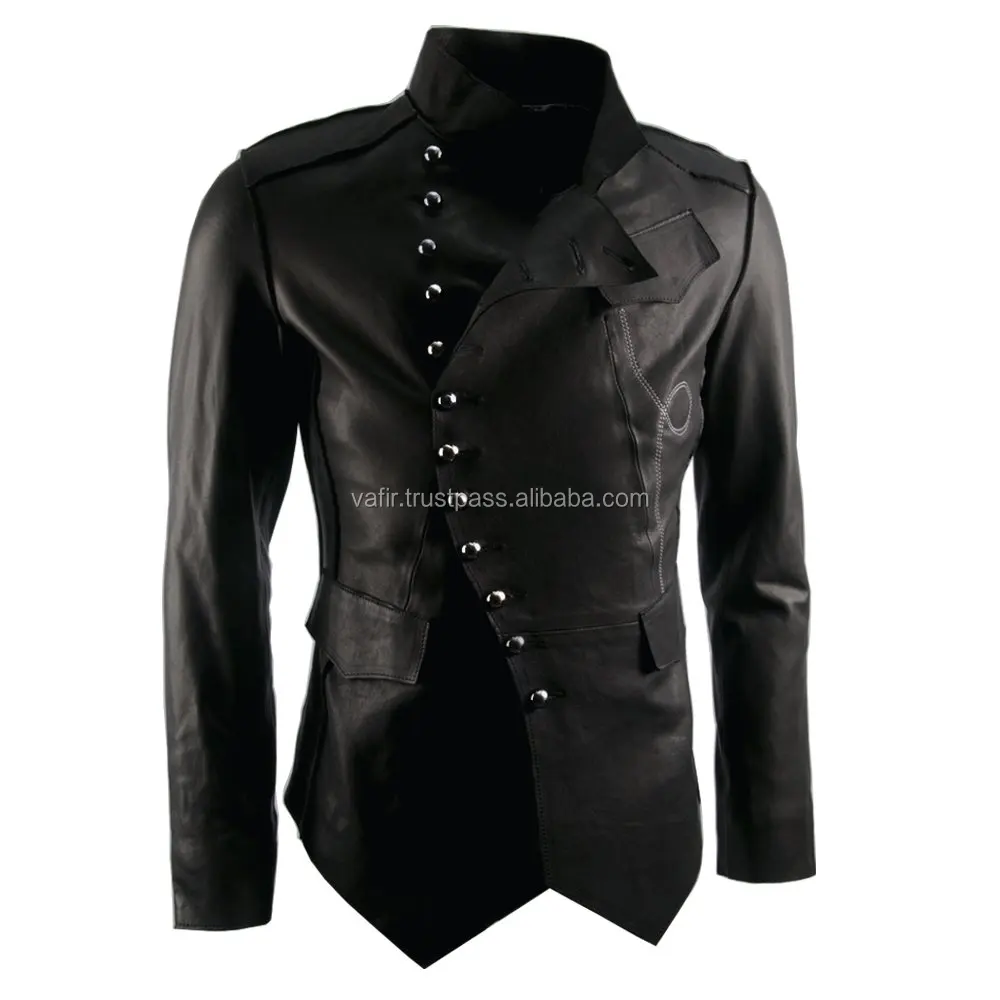 New style mens leather Jacket Fashion leather jacket men High Quality leather jackets