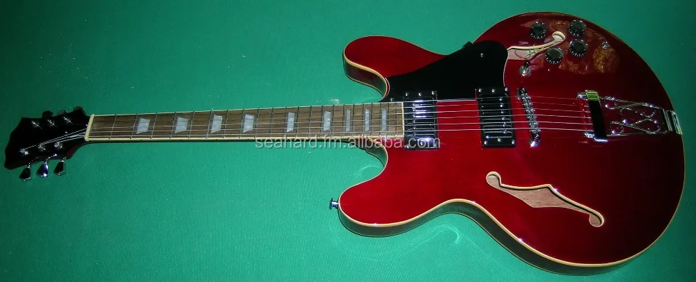 Качественная электрическая гитара в стиле потока