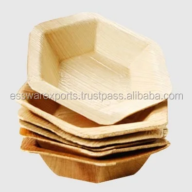 
Disposable Areca palm leaf Plates Biodegradable Tableware Eco Friendly Party plates 