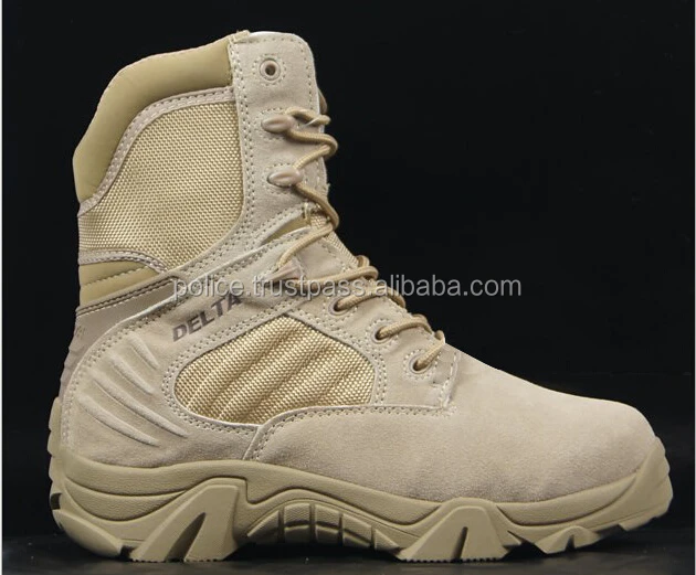 
2017 desert color genuine leather good quality DELTA tactical boots 