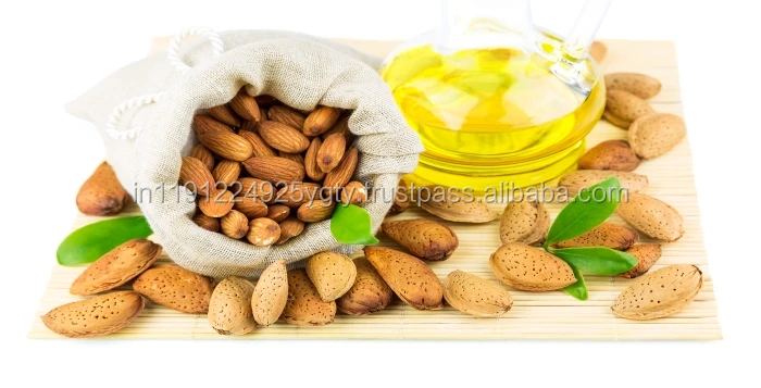 Pure & Natural Sweet Almond Oil From Herbs Village For Aromatherapy Spa Massage Hair Beauty