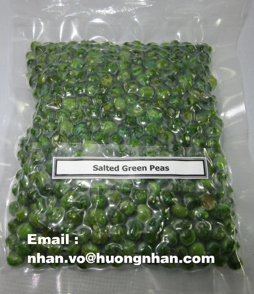 Salted Green Peas - 10kg / Vacuum bag/Carton