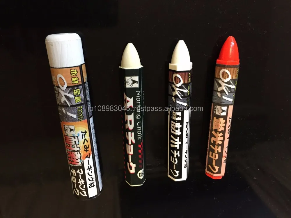 Mitsubishi Uni marking chalk made in Japan factory wax pen for industrial use