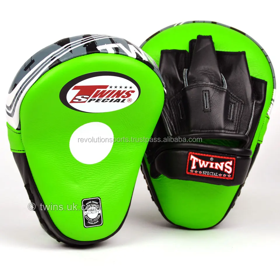 MMA, Boxing training Focus pads / Punching mitts made with Synthetic leather twins style best seller 2017