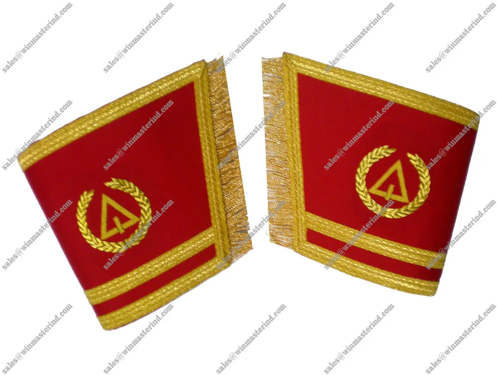 Masonic Gauntlets Cuffs