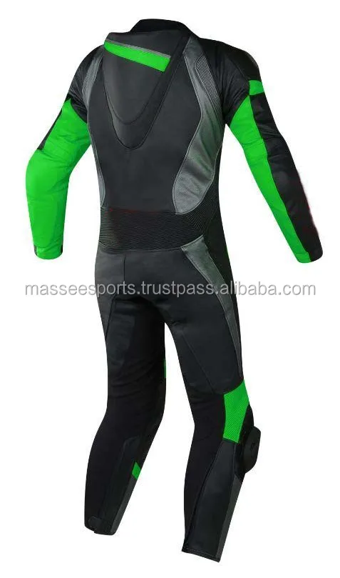 High Quality Custom Made Motor Racing Suits of 100 Genuine Leather