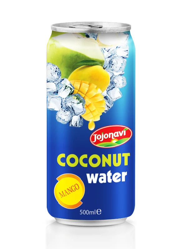 
Orange flavour with Coconut water in Aluminium can 500ml Coconut water 