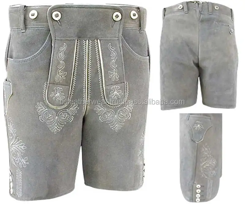 men long lederhosen,trachten bavarian wear,bundhosen lederhose,german hose,leather pants.