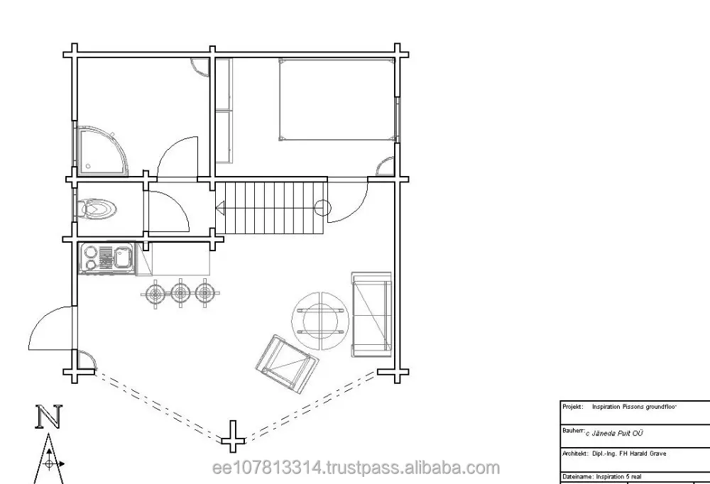 
log house kit Inspiration flat packed self build optimized EU standards individual designed 
