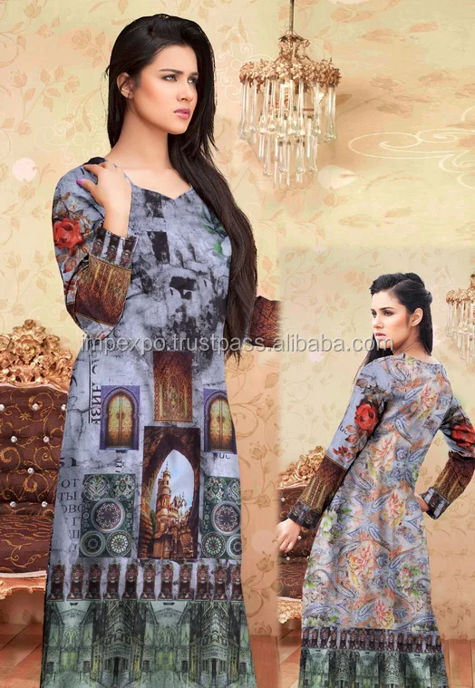 Ladies kurti manufactures in Lahore / latest long kurti designs