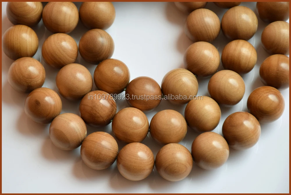 chandan mala 6 mm 108 beads round/sandalwood spiritual beads/sandalwood products