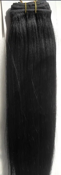 Super wave extensions and  remy virgin hair machine wefts