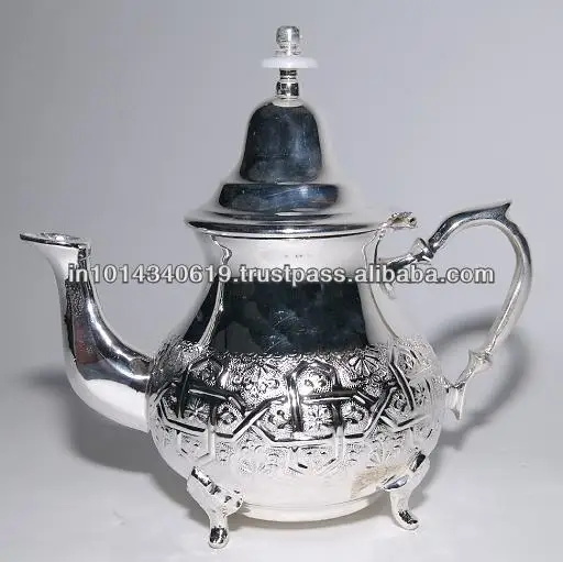 Moroccan Teapot with Moroccan glassses