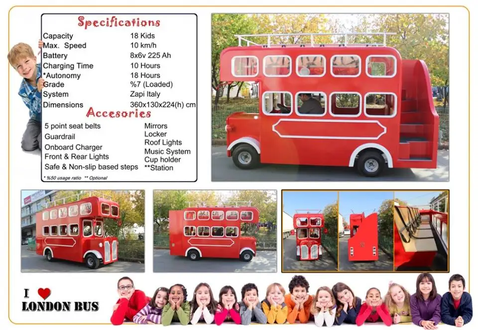 
Battery Powered London Bus 