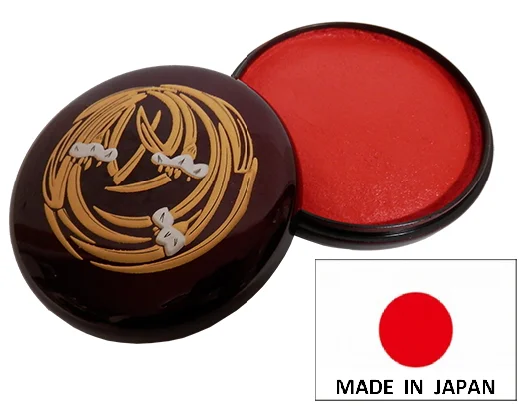 Long-lasting and Easy to use permanent ink stamp pad Stamp pad with high water and light resistance made in Japan