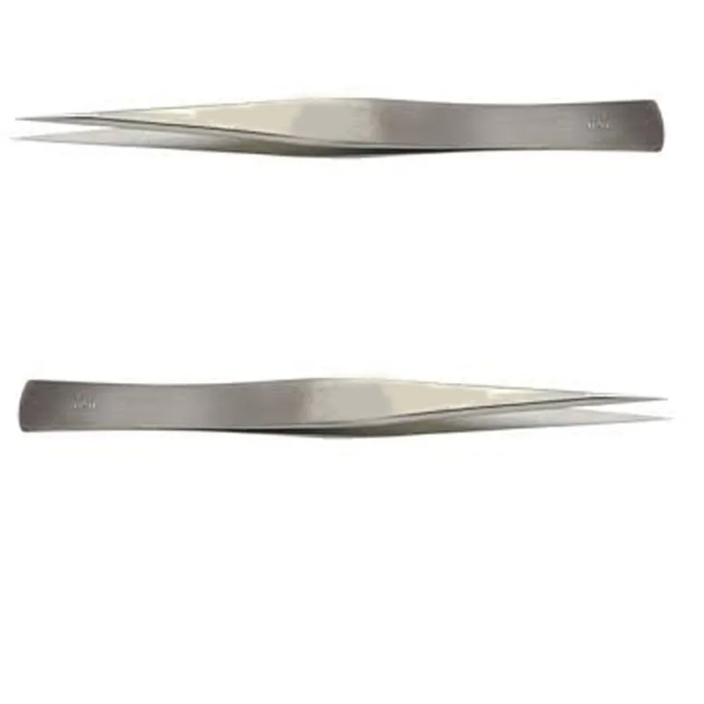 Пинцет с тонкими точками AA SA антимагнитный или магнитный модель