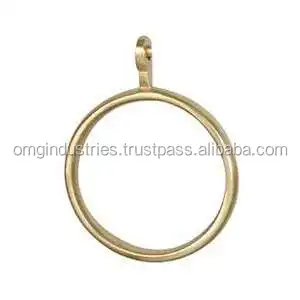 OMG Industries  Curtain Ring Solid Brass Curtain Ring Accessories metal curtain rod ring