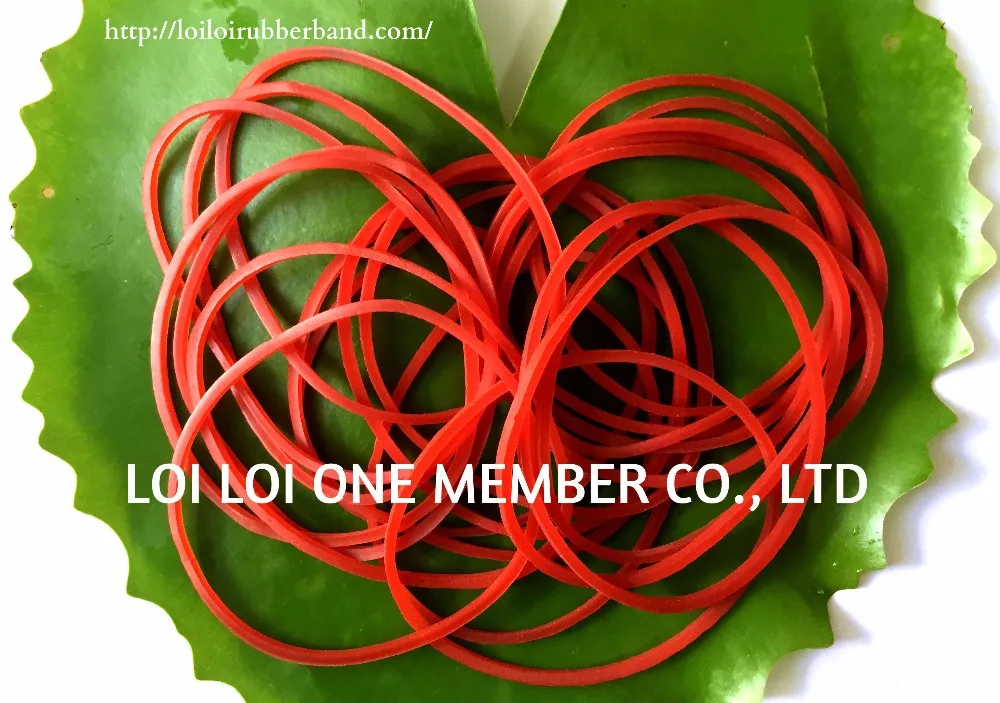 
Red thin rubber band - BEST Seller for Indonesia & Malaysia market 