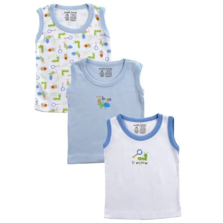 
summer style factory price baby tank top 