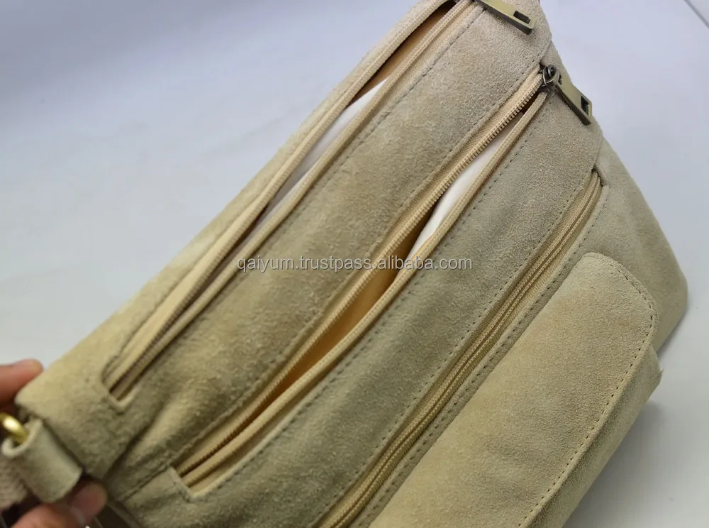 Vintage Leather Suede Shoulder Messenger Bag Sling Women Fashionable Bag Casual Tote Fashion Single Leisure Customized Size 92