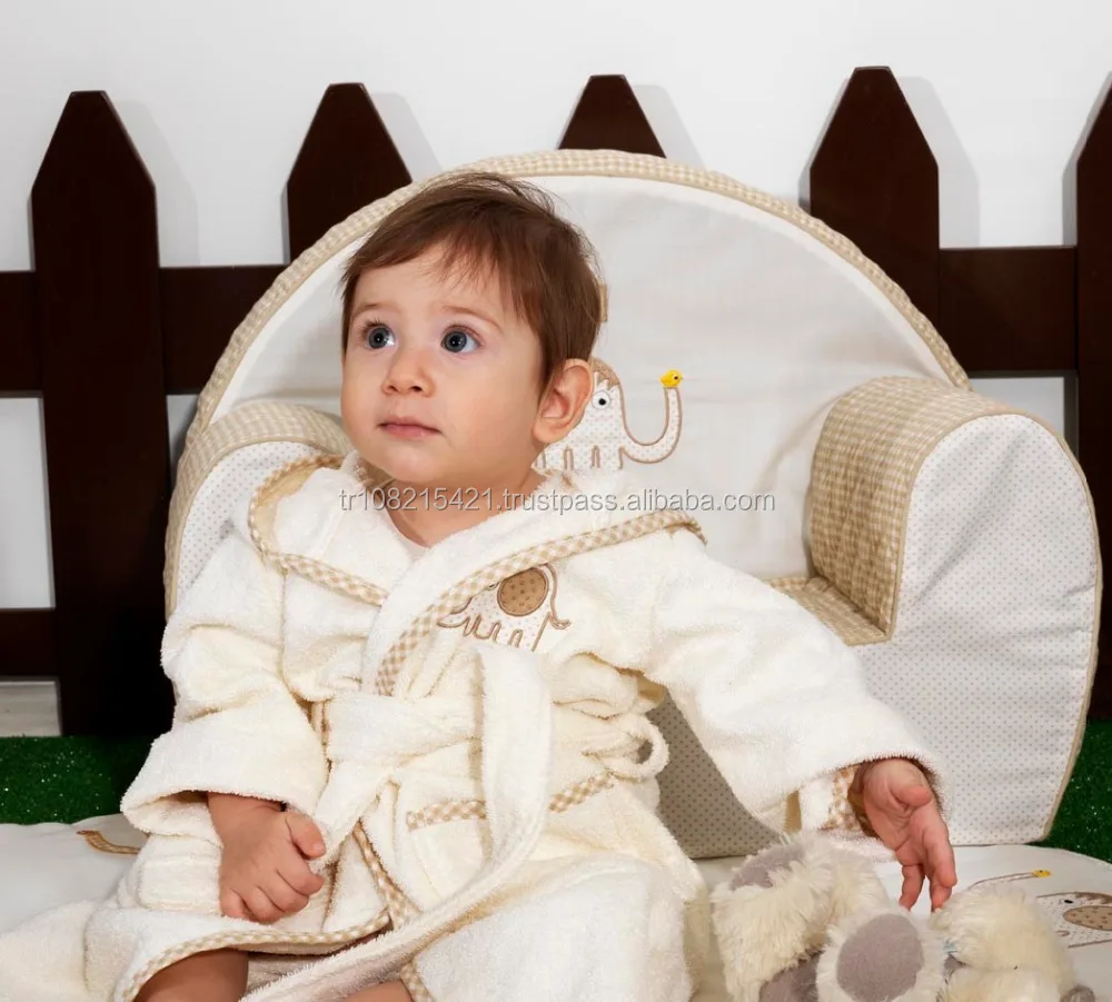 
Cotton Terry Baby Bathrobes 