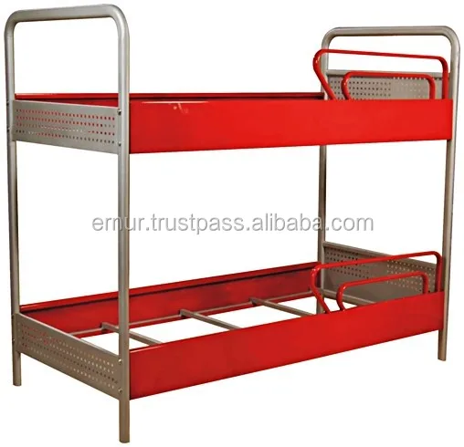 
Metal Bunk Bed For Two - For Dormitory, Universities, Hostels - D800 