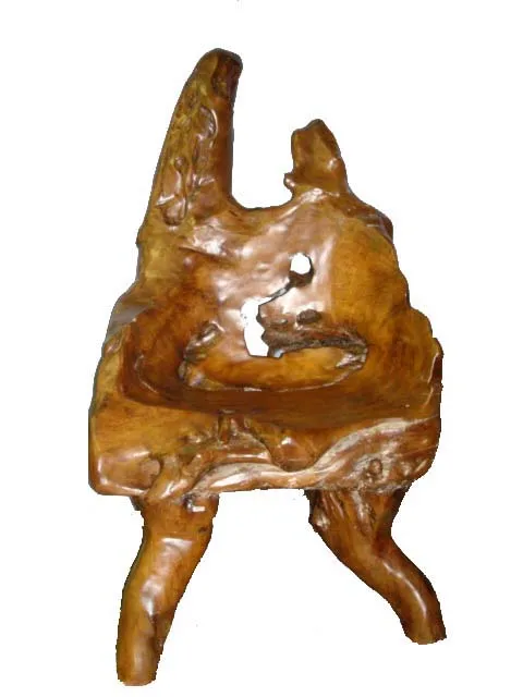 
TEAK ROOT CHAIRS 