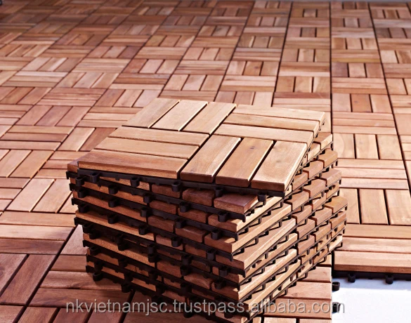 Деревянная напольная плитка для наружной мебели «сделай сам» новый стиль