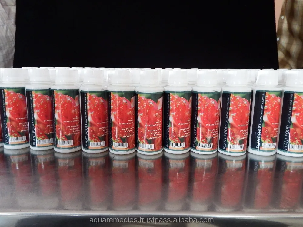 
Planted aquarium supplement/ nutrient/ additive - PLANT FOOD - contains all macro elements for lush plants color and growth. 