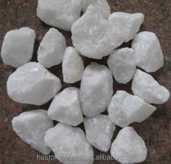 CRYSTAL WHITE CRUSH PEBBLE STONE