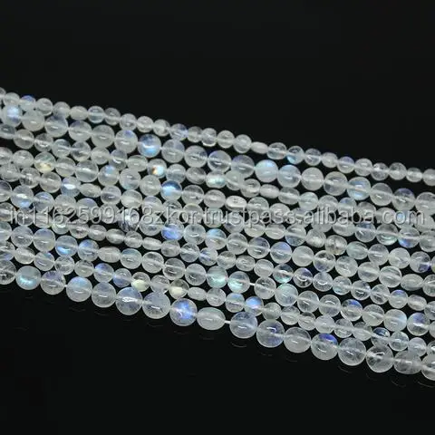 Factory Bulk Supply Premium Quality Natural Blue Moonstone Loose Beads Strand Coin Briolette Buy Online Now At Best Price