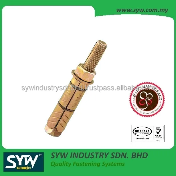 
Yellow Zinc Expansion Anchor 