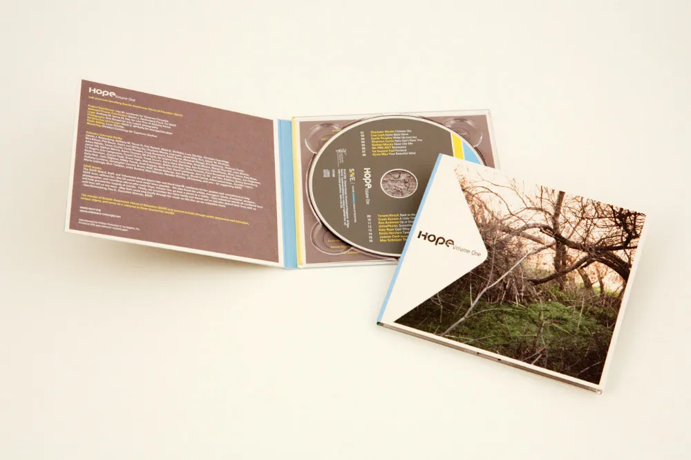  Четыре панели Digipak - 1 дисков лоток карманный и