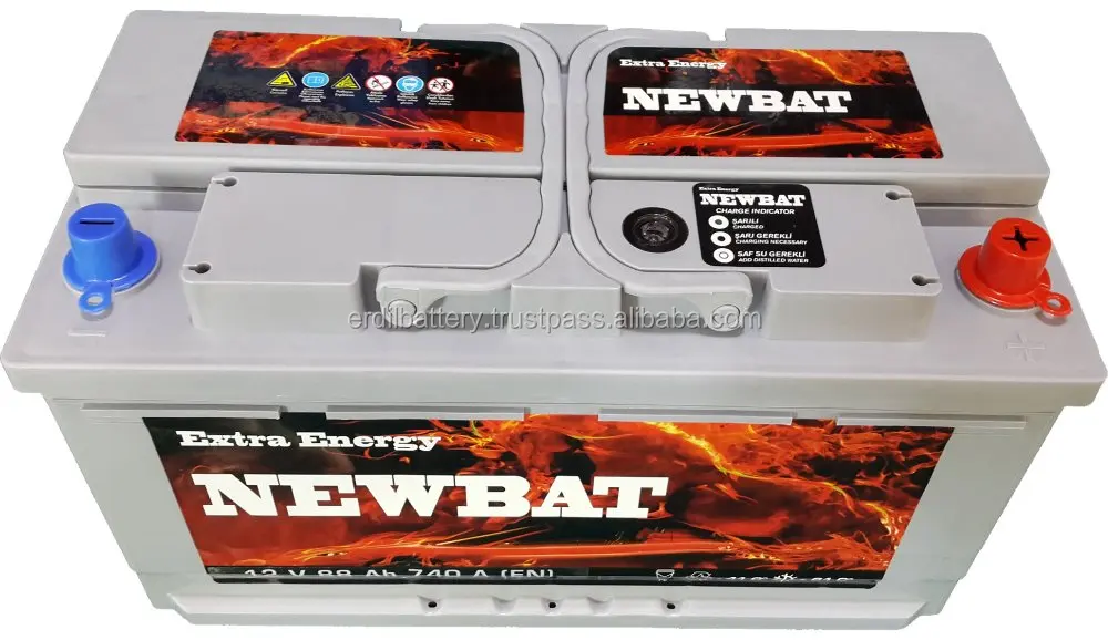 Newbat 88 Ah Maintenance Free batterydin type battery made in Turkey